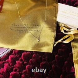 14K Yellow Gold. 10CTW Natural Diamond Solitaire Necklace 18 Anniversary Gift