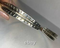 1960s Vintage David Andersen Saga Sterling Silver 925S Viking Bangle Bracelet
