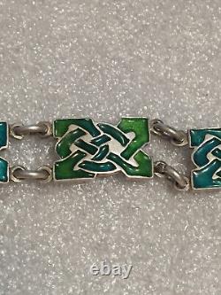 AHL charles horner Isle of Man legs AHL Bracelet Silver vintage Scottish Celtic