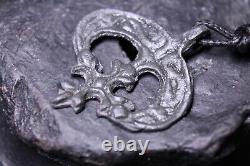 Ancient Viking Moon Pendant, Viking Artifacts, Antique Jewelry, 600-1200 AD