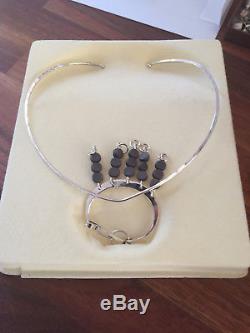 Anna Greta Eker Norway Designs Necklace Sterling Silver Norwegian Original box