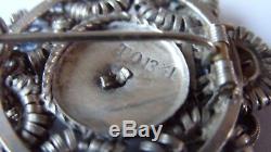 Antique Norwegian Solje Pin Marked To 13 1/3 L Silver
