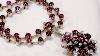 Antique Ruby Necklace With Rubies And Diamonds Circa 1880 Ac Silver A4194