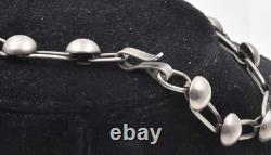 Antique Sterling Silver MACHINIST Mid Century NOS E BYRNE LIVINGSTON Necklace