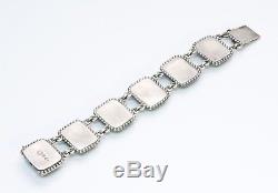 Art Nouveau Georg Jensen Labradorite 830 Silver Bracelet 25 B