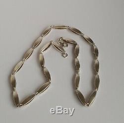 Beautiful & Vintage Danish Jens J. Aagaard Silver 925 Necklace