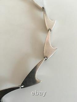 Bent Knudsen Necklace in Sterling Silver