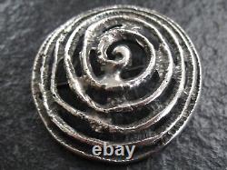 Brooch Silver 830 Scandinavia Vintage Design From Approx