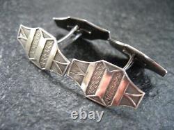 Cufflinks Silver 830 Norway Art Deco From Approx