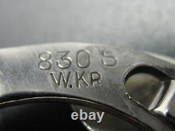 Cufflinks Silver 830 Willy Jacob Krogmar Denmark Vintage Design