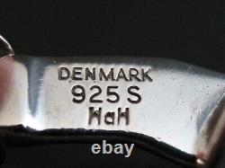 Cufflinks Silver 925 Hans Hansen Denmark Vintage Design From 1970 Top