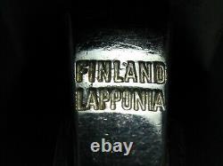 Cufflinks Silver 925 Lapponia Finland Vintage Design From