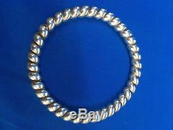 DENMARK silver 830S bracelet spiral Anton Michelsen (AM) Scandinavian Nordic