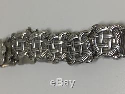 David Andersen Sterling Silver Bracelet Norway Norwegian 1910