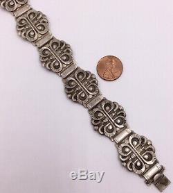 Early 830 S Norway Silver Norwegian 7.5 Bracelet David-andersen Company