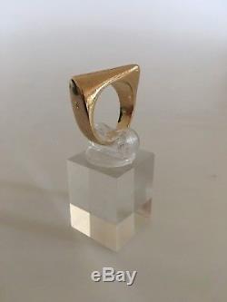Georg Jensen 18K Gold Ring No. 1141 by Henning Koppel