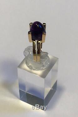 Georg Jensen 18 ct gold Ring with Amethyst