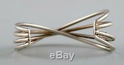 Georg Jensen. Bracelet Model Double Alliance Made in sterling silver