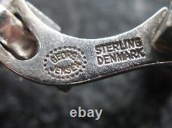 Georg Jensen Cufflinks Silver 925 Denmark Um 1965 No 64