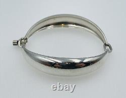 Georg Jensen Denmark Vintage Sterling Silver Modernist Bracelet No. 173