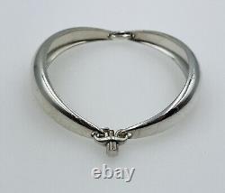 Georg Jensen Denmark Vintage Sterling Silver Modernist Bracelet No. 173