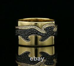 Georg Jensen Fusion Ring 18K Gold with 1.30 ct Diamonds A1241