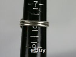 Georg Jensen Modernist Sterling Silver Ring #27A Size 8