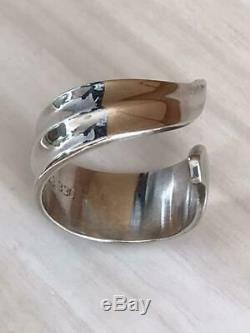 Georg Jensen Ring #330 Sterling Silver Denmark Jewelry #13108