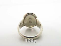 Georg Jensen Ring #46B Sterling Silver Denmark Jewelry #13896