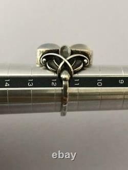 Georg Jensen Ring #48 Sterling Silver Denmark Jewelry #13485