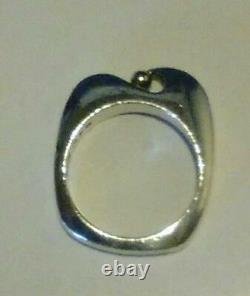 Georg Jensen Ring Sterling Silver Denmark Jewelry #13339