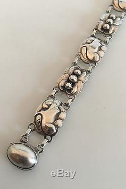 Georg Jensen Sterling Silver Bracelet with Doves No 24