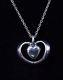 Georg Jensen Sterling Silver Heart Pendant Of The Year 2005'Lovely