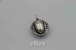 Georg Jensen Sterling Silver Pendant of the Year 1988 Heritage