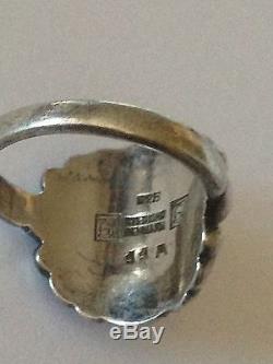 Georg Jensen Sterling Silver Ring #11A. Ring Size 53 1/2. Is from 1933-1944