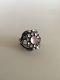 Georg Jensen Sterling Silver Ring No. 10 with Rose Quartz