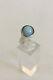 Georg Jensen Sterling Silver Sphere Ring No 473 with Light Stone