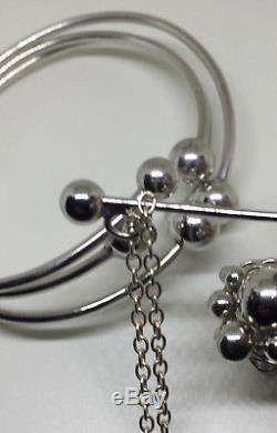 H C Ostrem 830S Silver Set Norway Norwegian Bracelet Necklace Ring