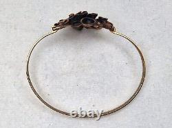 Hannu Ikonen Reindeer Moss Finland bronze bracelet Vintage Nordic