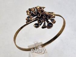 Hannu Ikonen Reindeer Moss Finland bronze bracelet Vintage Nordic