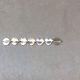 Hans Hansen Sterling Silver Bracelet #245. Measures 18,3cm