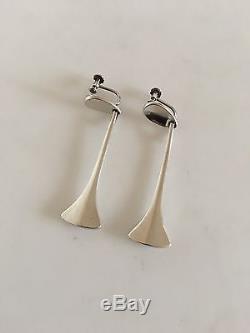 Hans Hansen Sterling Silver Earrings #444