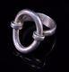 Hans Hansen Sterling Silver Modernist Oval Ring