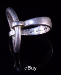 Hans Hansen Sterling Silver Modernist Oval Ring