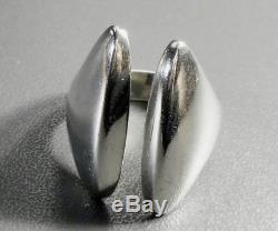 Hans Hansen Vintage Silber Ring #21 Modernist scandinavian silver jewellery