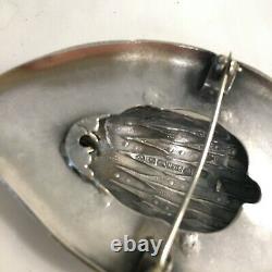 Hedgehog Sterling Silver Brooch Pin Kalavala Koru Finland Vintage Buy It Now