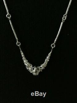 JUHLS KAUTOKEINO Norway Sterling Silver 925s Tundra Series Necklace