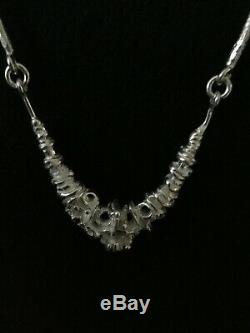 JUHLS KAUTOKEINO Norway Sterling Silver 925s Tundra Series Necklace