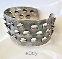 J Tostrup Norway Sterling Silver Cuff Bracelet Grete Prytz Kittelsen