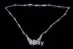 Juhls Kautokeino Tundra Line Sterling Silver Necklace Norway